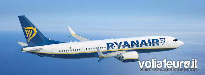 25% di sconto sui voli Ryanair per il ponte del 2 giugno